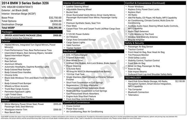 bmw 3 series 2014 WBA3B1G58ENT00472 image bmw 3 series 2014 WBA3B1G58ENT00472 image